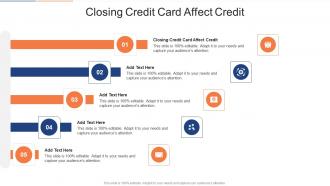 Closing Credit Card Affect Credit In Powerpoint And Google Slides Cpb