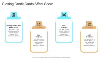 Closing Credit Cards Affect Score In Powerpoint And Google Slides Cpb