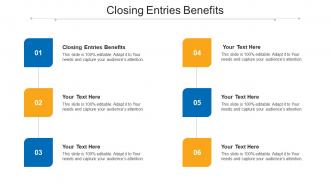 Closing Entries Benefits Ppt Powerpoint Presentation Show Examples Cpb