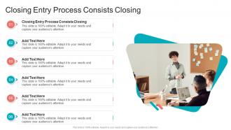 Closing Entry Process Consists Closing In Powerpoint And Google Slides Cpb