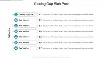 Closing Gap Rich Poor In Powerpoint And Google Slides Cpb