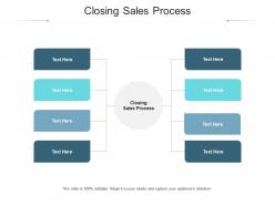 Closing sales process ppt powerpoint presentation file vector cpb
