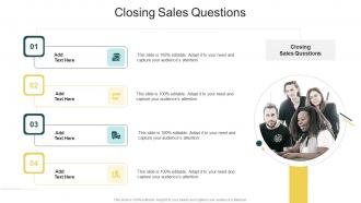 Closing Sales Questions In Powerpoint And Google Slides Cpb