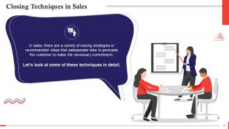 Closing Stage In Sales Process Training Ppt Engaging Aesthatic