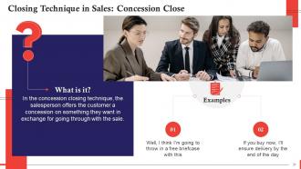 Closing Stage In Sales Process Training Ppt Researched Engaging