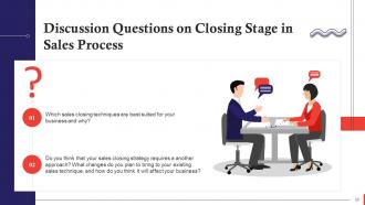 Closing Stage In Sales Process Training Ppt Editable Adaptable