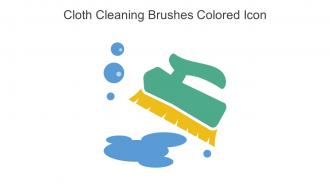 Cloth Cleaning Brushes Colored Icon In Powerpoint Pptx Png And Editable Eps Format