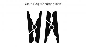 Cloth Peg Monotone Icon In Powerpoint Pptx Png And Editable Eps Format