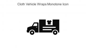 Cloth Vehicle Wraps Monotone Icon In Powerpoint Pptx Png And Editable Eps Format