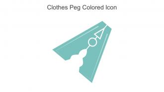 Clothes Peg Colored Icon In Powerpoint Pptx Png And Editable Eps Format