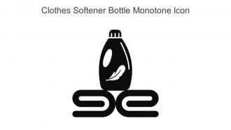 Clothes Softener Bottle Monotone Icon In Powerpoint Pptx Png And Editable Eps Format