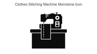 Clothes Stitching Machine Monotone Icon In Powerpoint Pptx Png And Editable Eps Format