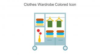Clothes Wardrobe Colored Icon In Powerpoint Pptx Png And Editable Eps Format