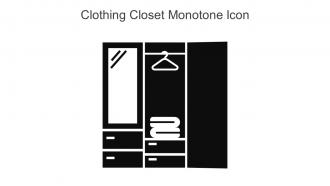Clothing Closet Monotone Icon In Powerpoint Pptx Png And Editable Eps Format