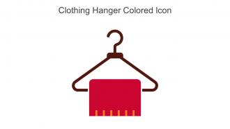 Clothing Hanger Colored Icon In Powerpoint Pptx Png And Editable Eps Format