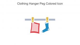 Clothing Hanger Peg Colored Icon In Powerpoint Pptx Png And Editable Eps Format