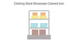 Clothing Store Showcase Colored Icon In Powerpoint Pptx Png And Editable Eps Format