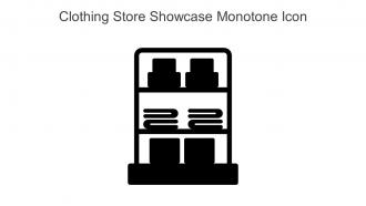 Clothing Store Showcase Monotone Icon In Powerpoint Pptx Png And Editable Eps Format