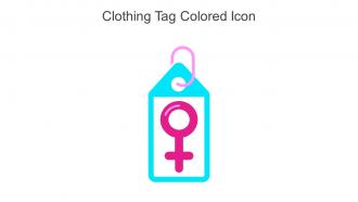 Clothing Tag Colored Icon In Powerpoint Pptx Png And Editable Eps Format