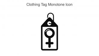 Clothing Tag Monotone Icon In Powerpoint Pptx Png And Editable Eps Format