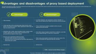 Cloud Access Security Broker CASB Advantages And Disadvantages Proxy Based Deployment