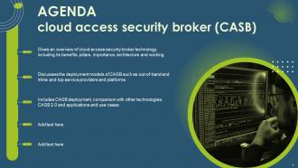 Cloud Access Security Broker CASB Powerpoint Presentation Slides Content Ready Captivating