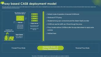 Cloud Access Security Broker CASB V2 Proxy Based CASB Deployment Model