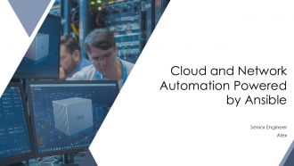 Cloud And Network Automation Powered By Ansible PPT Guidelines AT
