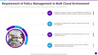 Cloud Architecture And Security Review Requirement Of Policy Management In Multi Cloud Environment