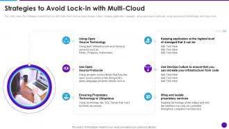 Cloud Architecture And Security Review Strategies To Avoid Lock In With Multi Cloud