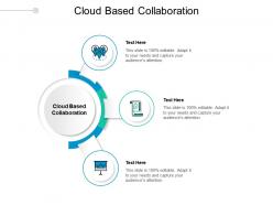 Cloud based collaboration ppt powerpoint presentation styles ideas cpb
