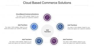 Cloud Based Commerce Solutions In Powerpoint And Google Slides Cpb
