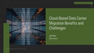 Cloud Based Data Center Migration Benefits And Challenges PPT PowerPoint AT