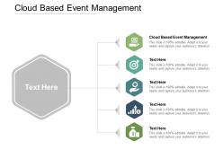 Cloud based event management ppt powerpoint presentation gallery example topics cpb