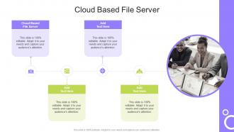 Cloud Based File Server In Powerpoint And Google Slides Cpb