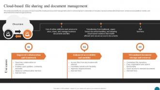 Cloud Based File Sharing And Elevating Small And Medium Enterprises Digital Transformation DT SS