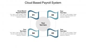 Cloud based payroll system ppt powerpoint presentation icon example topics cpb