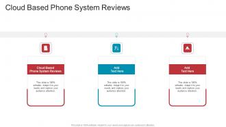 Cloud Based Phone System Reviews In Powerpoint And Google Slides Cpb