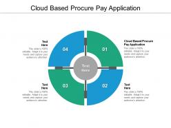 Cloud based procure pay application ppt powerpoint presentation inspiration objects cpb