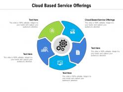 Cloud based service offerings ppt powerpoint presentation icon styles cpb