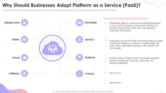 Cloud Based Services Why Should Businesses Adopt Platform As A Service PaaS