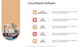 Cloud Based Software In Powerpoint And Google Slides Cpb