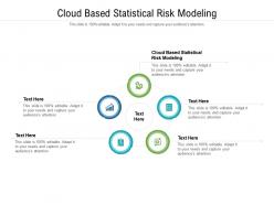 Cloud based statistical risk modeling ppt powerpoint presentation slides images cpb