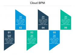 Cloud bpm ppt powerpoint presentation show icon cpb