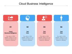 Cloud business intelligence ppt powerpoint presentation gallery clipart images cpb