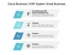 Cloud business voip system small business ppt powerpoint presentation infographics show cpb