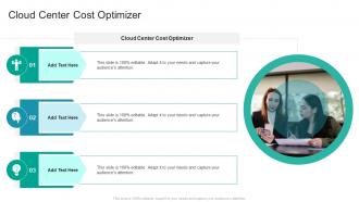 Cloud Center Cost Optimizer In Powerpoint And Google Slides Cpb