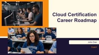 Cloud Certification Career Roadmap PPT Graphics AT