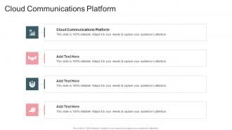 Cloud Communications Platform In Powerpoint And Google Slides Cpb