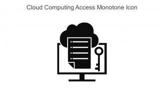 Cloud Computing Access Monotone Icon In Powerpoint Pptx Png And Editable Eps Format